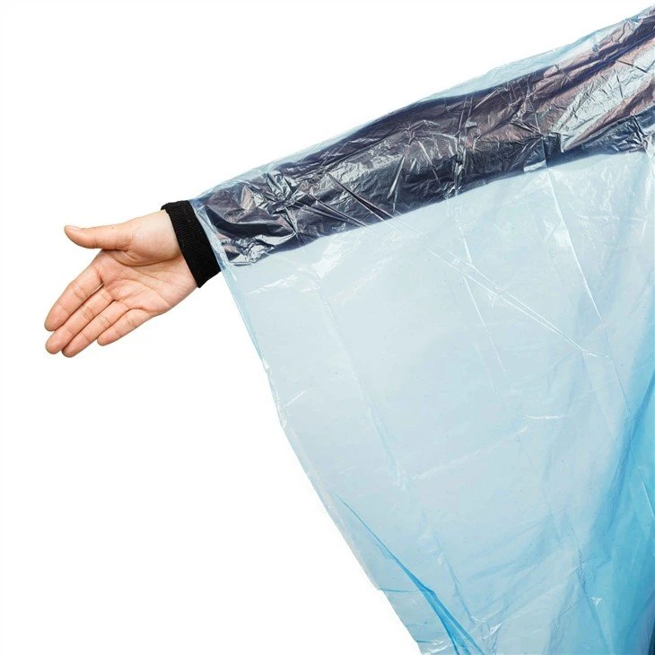 Disposable rain poncho (5)