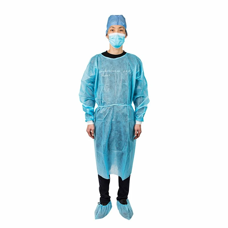 Blue Isolation Gowns