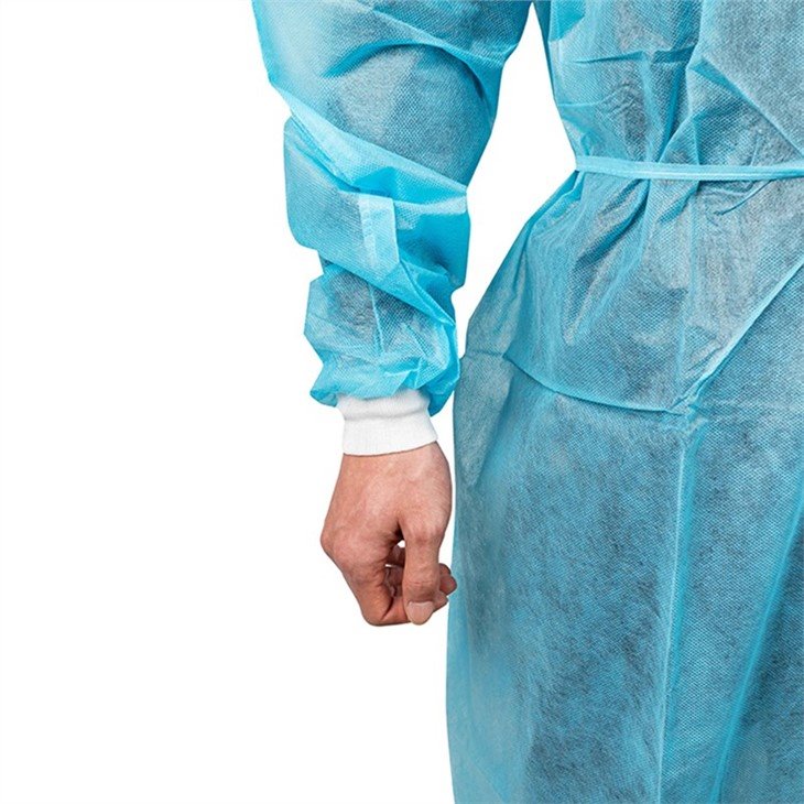 blue isolation gown 4