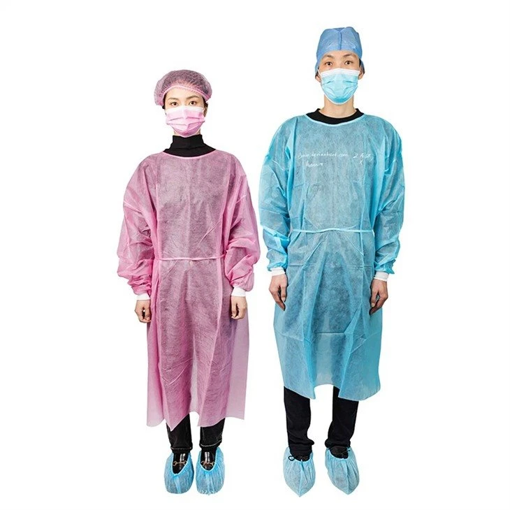 blue isolation gown 5